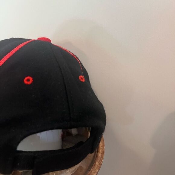 Wales CYMRU embroidered Wool adjustable hat w green under bill. - Picture 3 of 5